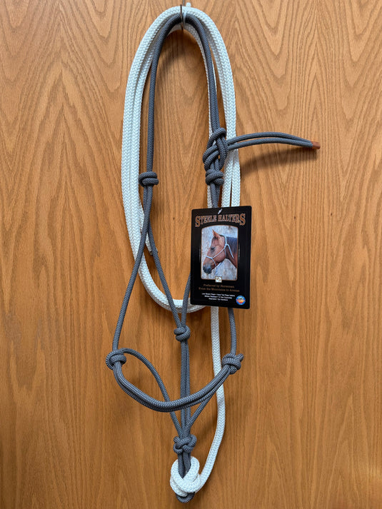 Steele Rope Halter with 12' Lead - Standard Horse