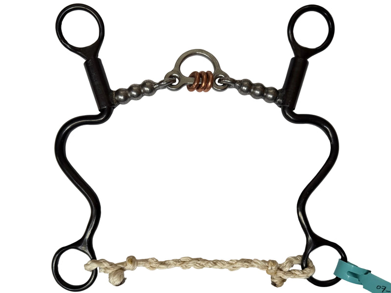 Load image into Gallery viewer, Dutton Long Calvary Shank Three Piece Ball Bearing Floating Hood &amp; Loose Copper Rings Bit
