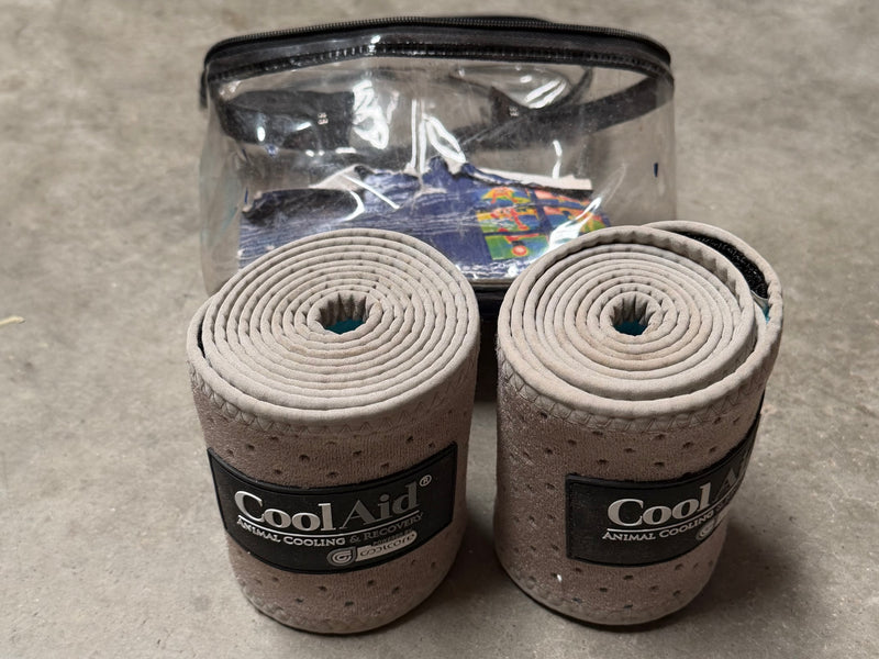 Load image into Gallery viewer, Used Cool Aid Animal Cooling &amp; Recovery Wraps - Large 4”x60”
