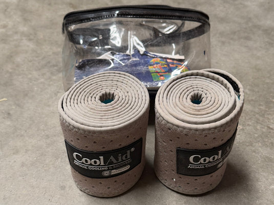Used Cool Aid Animal Cooling & Recovery Wraps - Large 4”x60”