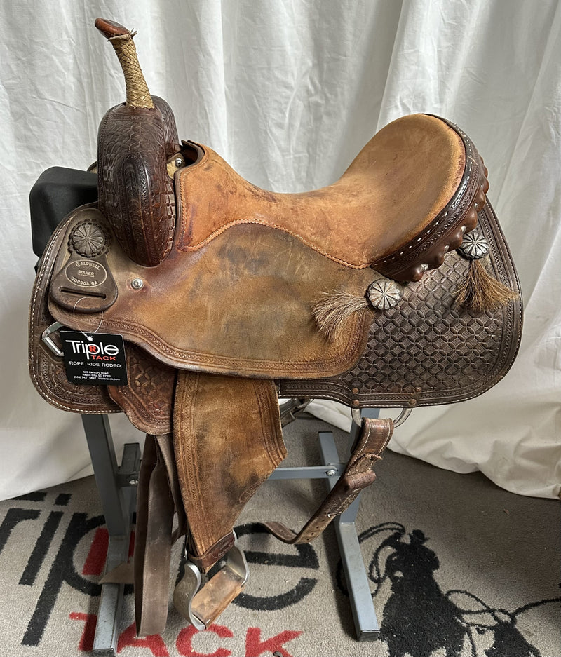 Load image into Gallery viewer, Used Caldwell Barrel Saddle 14.5"
