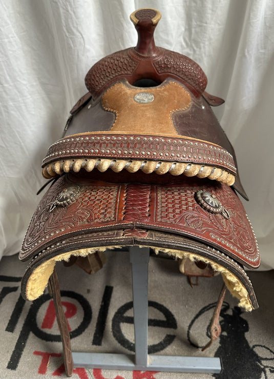 Used Martin 7/8 Combo Team Roper Saddle 14.5"