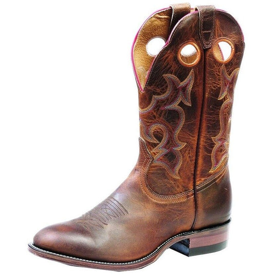 Boulet 12" Laid Back Round Toe Boot - Tan Spice