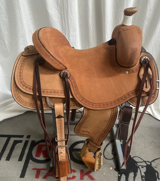 Triple R Modified Association Rancher Saddle 15"