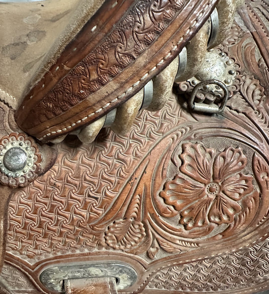 Used Martin Barrel 1/2 Combo Saddle 13.5"