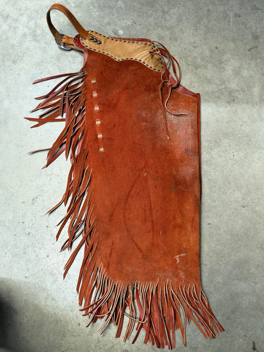Used Oliver Saddle Shop Chinks - Made in Amarillo, TX