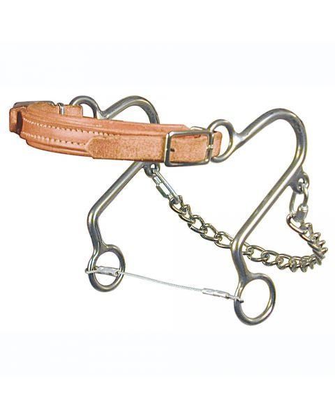 Reinsman Leather Nose Little S Hackamore