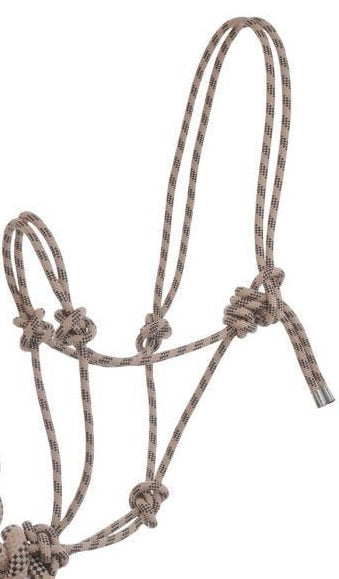 Load image into Gallery viewer, Diamond R Rope Halter with Lead - Weanling
