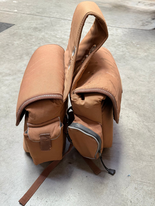 Used Weaver Leather Trail Gear Saddle Bag - Brown