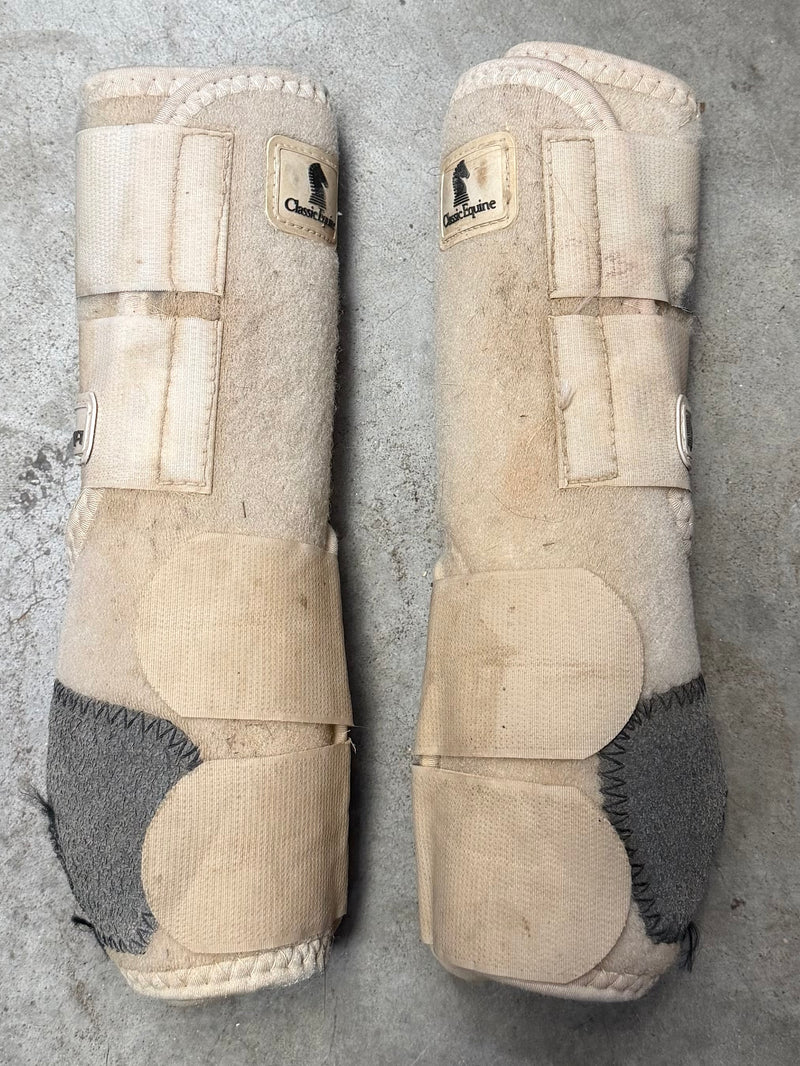 Load image into Gallery viewer, Used CE Legacy Protective Boots - White - Hind - Medium
