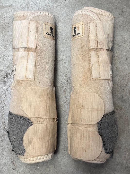 Used CE Legacy Protective Boots - White - Hind - Medium