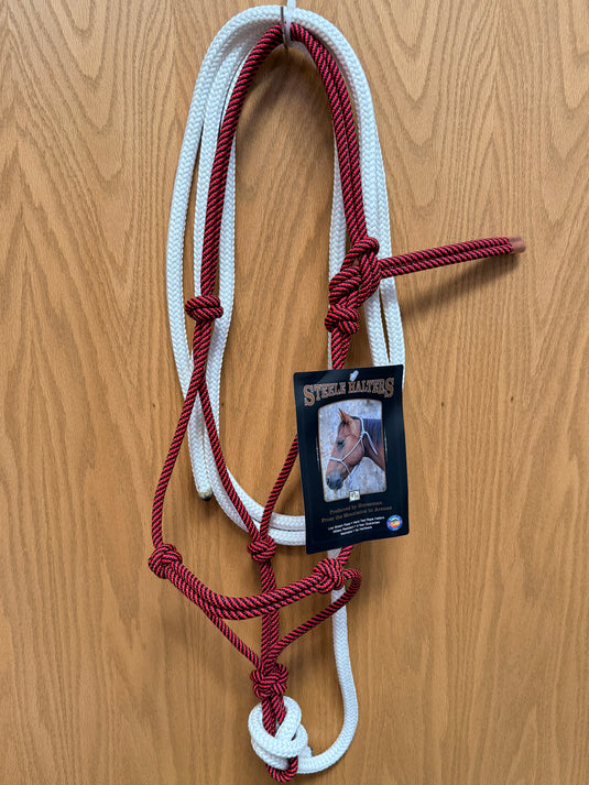 Steele Rope Halter with 12' Lead - Yearling
