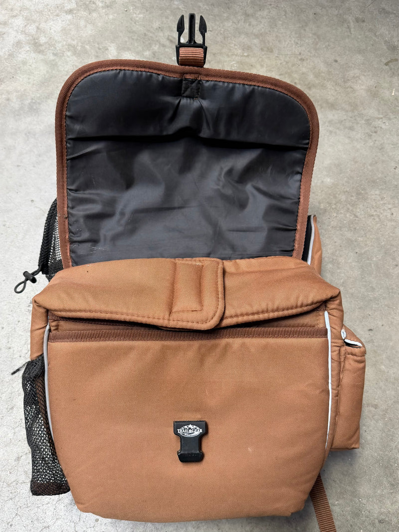 Load image into Gallery viewer, Used Weaver Leather Trail Gear Saddle Bag - Brown
