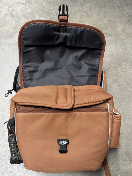 Used Weaver Leather Trail Gear Saddle Bag - Brown