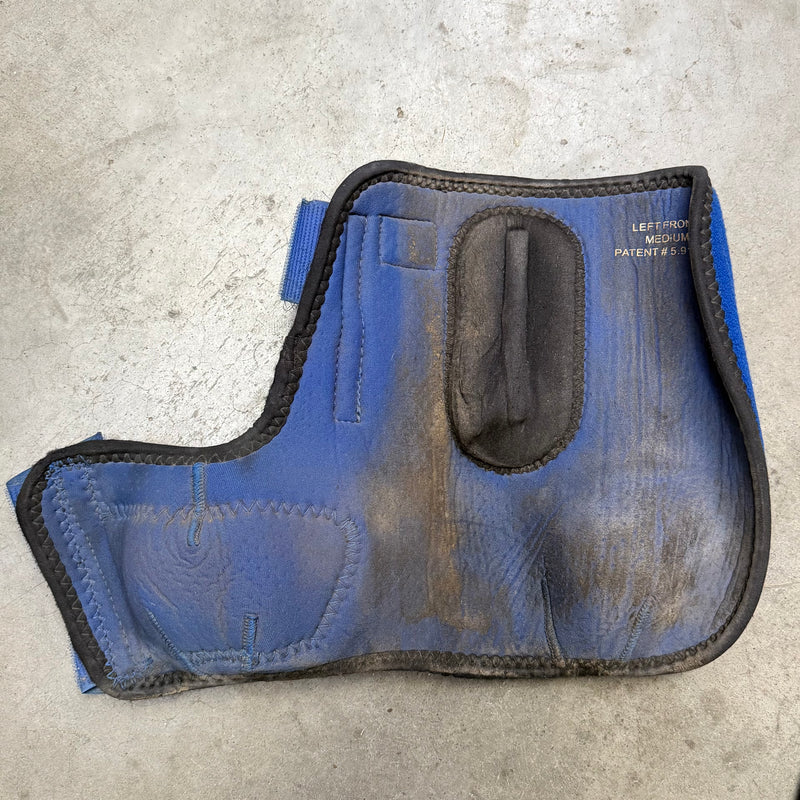 Load image into Gallery viewer, Used CE Legacy Protective Boots - Blue - Front - Medium
