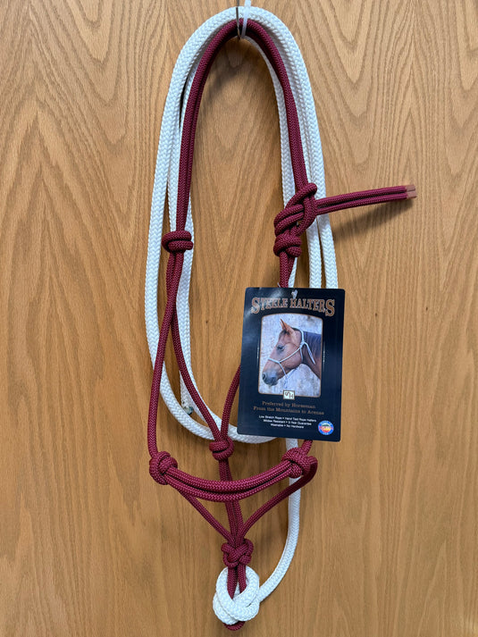 Steele Rope Halter with 12' Lead - Yearling