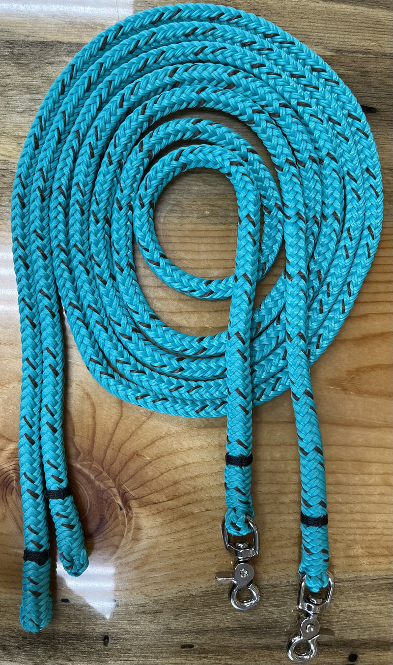 Load image into Gallery viewer, Brute Split Reins 3/8" X 9'
