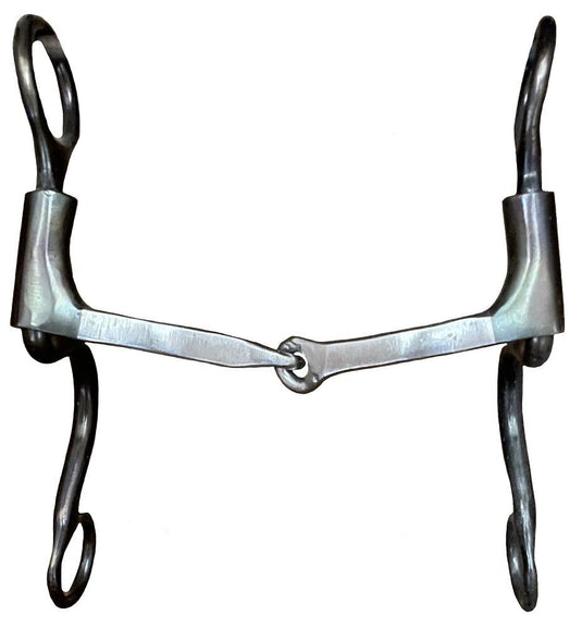 Dutton Short S Calvary Shank Square Snaffle Bit