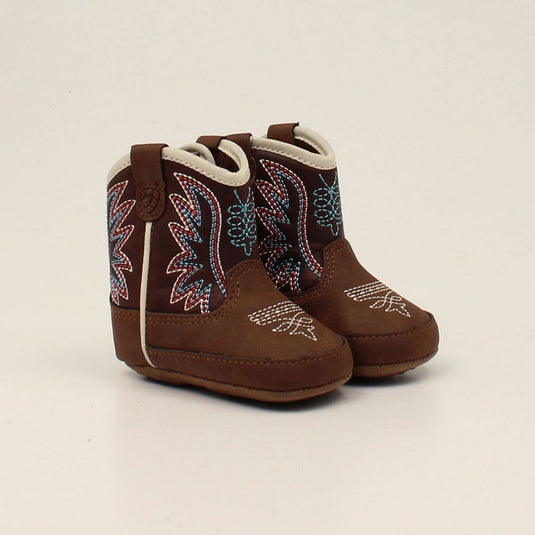 Ariat Lil Stomper Shelby Baby Bucker Boot - Brown