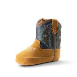 Ariat Lil Stomper Futurity Baby Bucker Boot - Tan