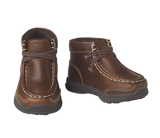 Ariat Lil Stomper Garrison Toddler Shoe - Brown