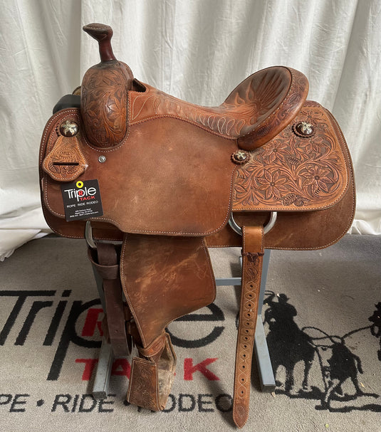 Used Martin Saddlery Team Roper Saddle - 14.5”