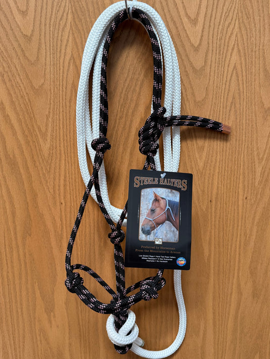 Steele Rope Halter with 10' Lead - Weanling
