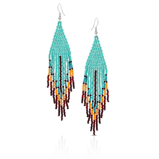 Attitude Color Me Southwest Beaded Earrings