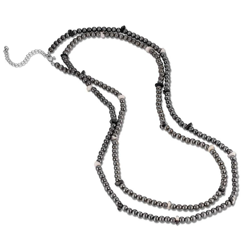 Load image into Gallery viewer, Montana Attitude Endless Evening Beaded Wrap Necklace
