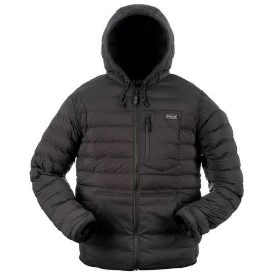 Load image into Gallery viewer, Bex Helix Hooded Jacket - Black
