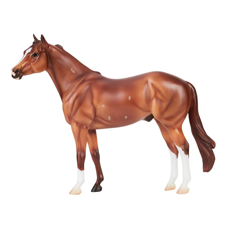 Load image into Gallery viewer, Breyer Apollitical Jess QH Racehorse
