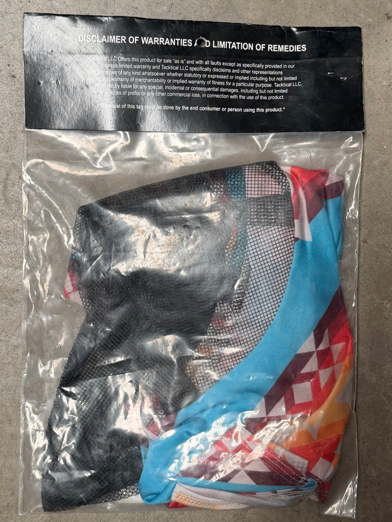 Load image into Gallery viewer, Used (NEW) Tacktical Equine Fly Mask with Ears - Aztec
