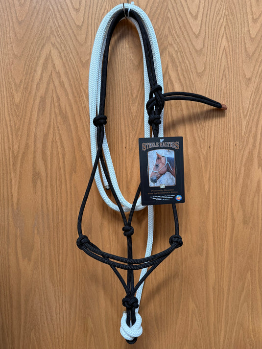 Steele Rope Halter with 12' Lead - Standard Horse