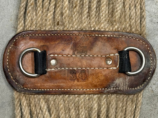 Used CS Mohair Roper Cinch - 34”
