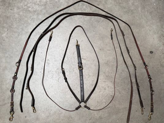 Used Billy Royal German Martingale - Single Rein & Split Reins