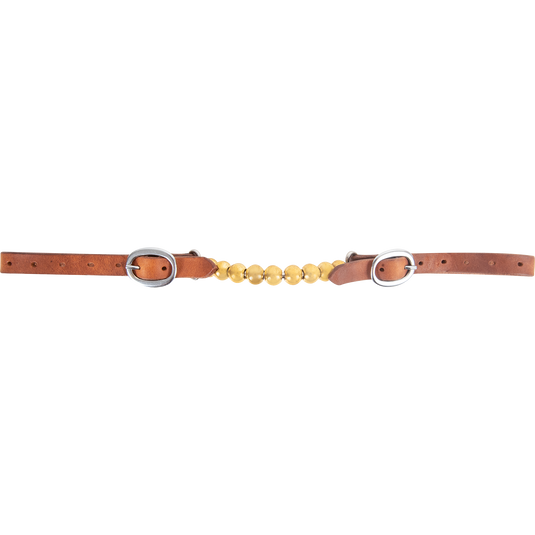 Martin Brass Ball Curb Strap