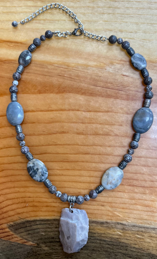 Turquoise Stone Necklace #25