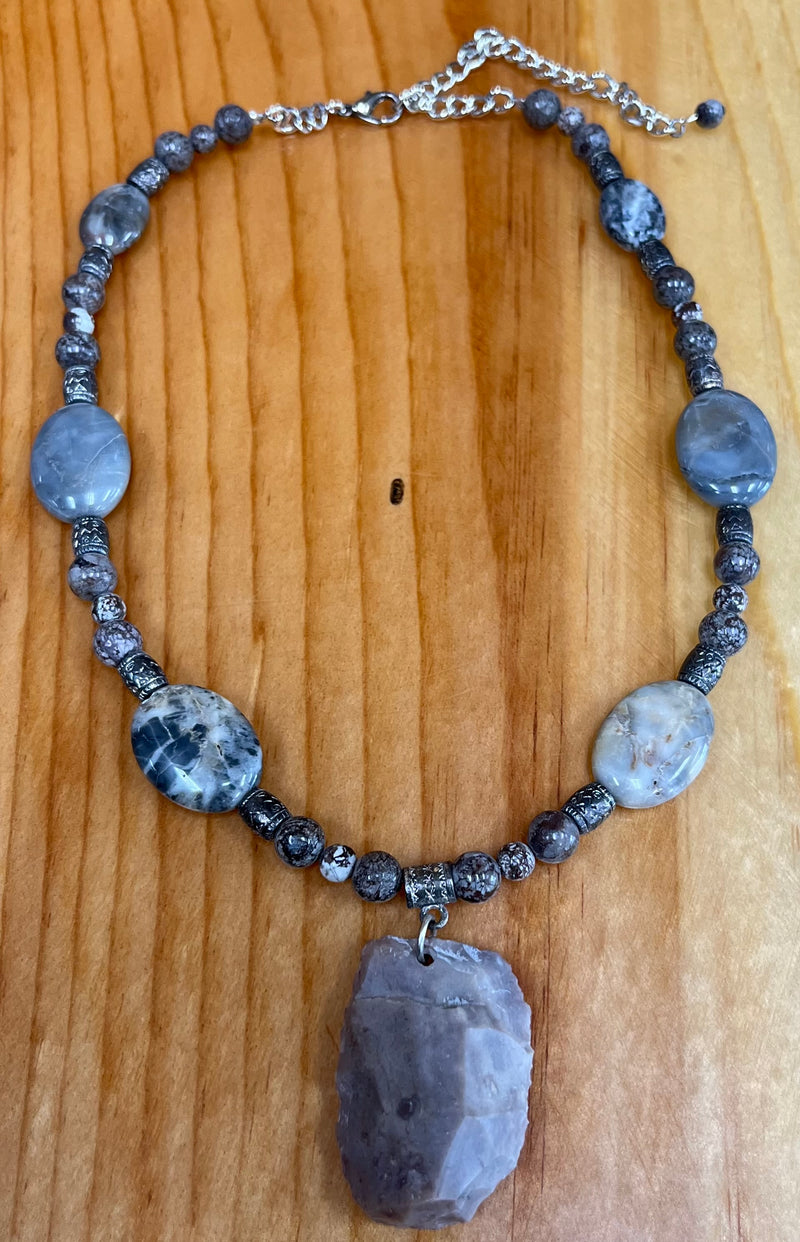 Load image into Gallery viewer, Turquoise Stone Necklace #25
