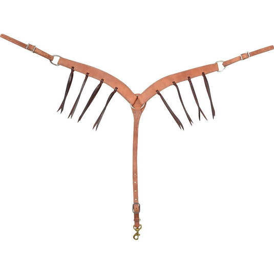 Martin Harness with Blood Knots Breast Collar - 1-3/4"