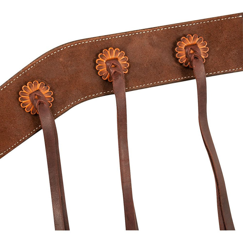 Load image into Gallery viewer, Martin Chocolate Blood Knot Breast Collar - 2-3/4"

