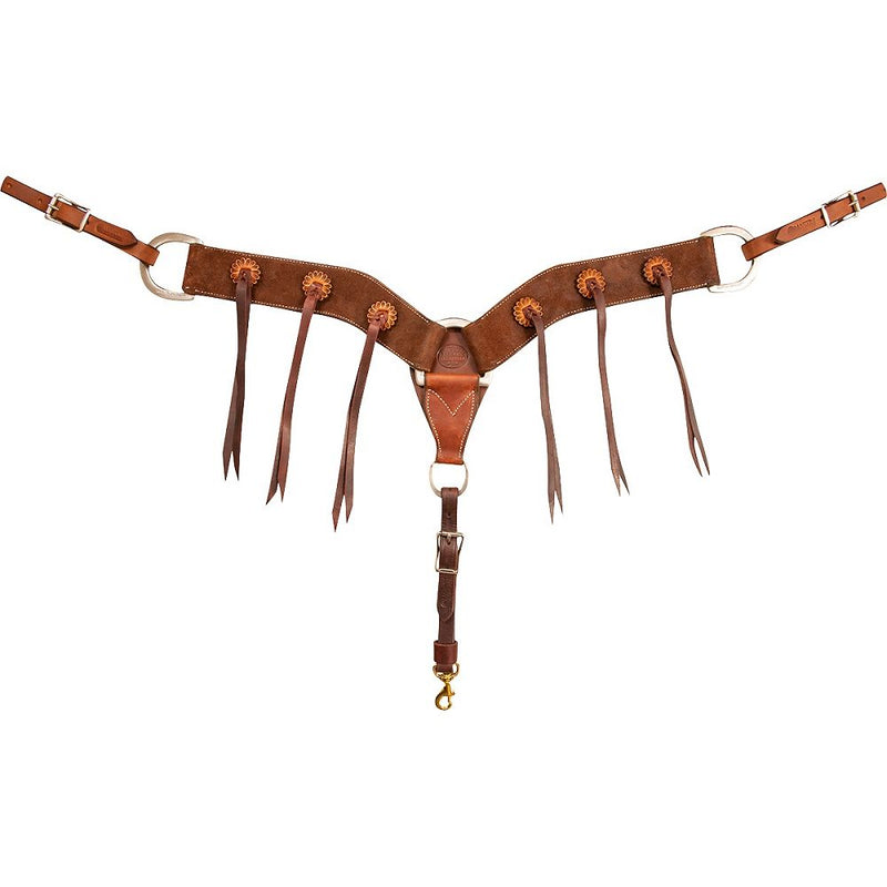 Load image into Gallery viewer, Martin Chocolate Blood Knot Breast Collar - 2-3/4"
