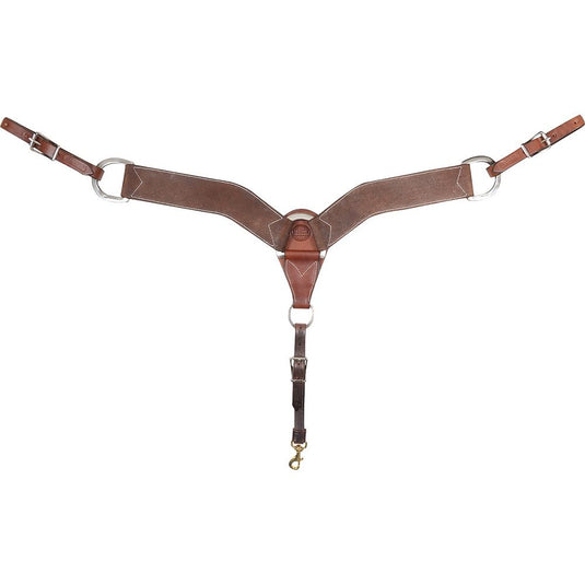 Martin Chocolate Roughout Breast Collar - 2-3/4