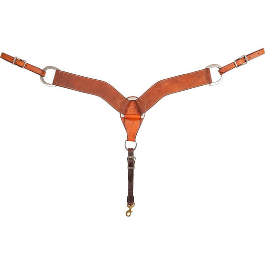 Martin Chestnut Roughout Breast Collar - 2-3/4