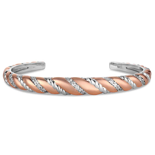 Montana Silversmith's Draped in Light Crystal Cuff Bracelet