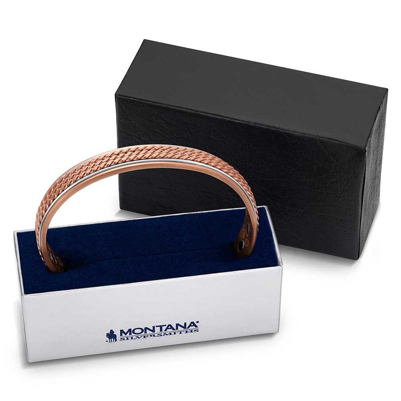 Load image into Gallery viewer, Montana Silversmith's Dally On Magnetic Cuff Bracelet
