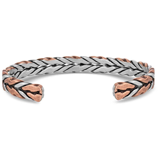 Montana Silversmith's Wheatline Magnetic Cuff Bracelet