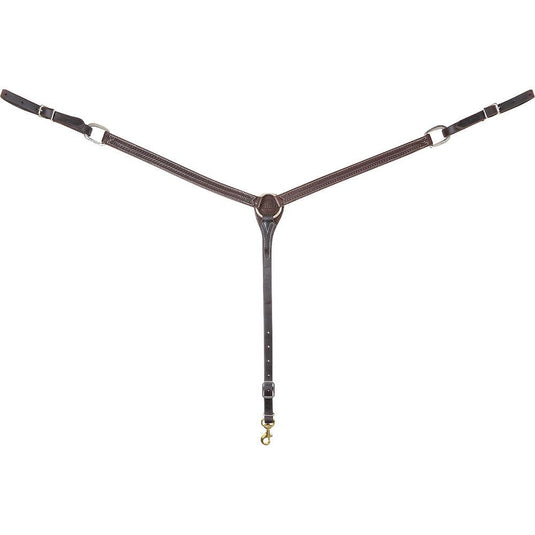 Martin Colt Chestnut Dipped Breast Collar - 1"