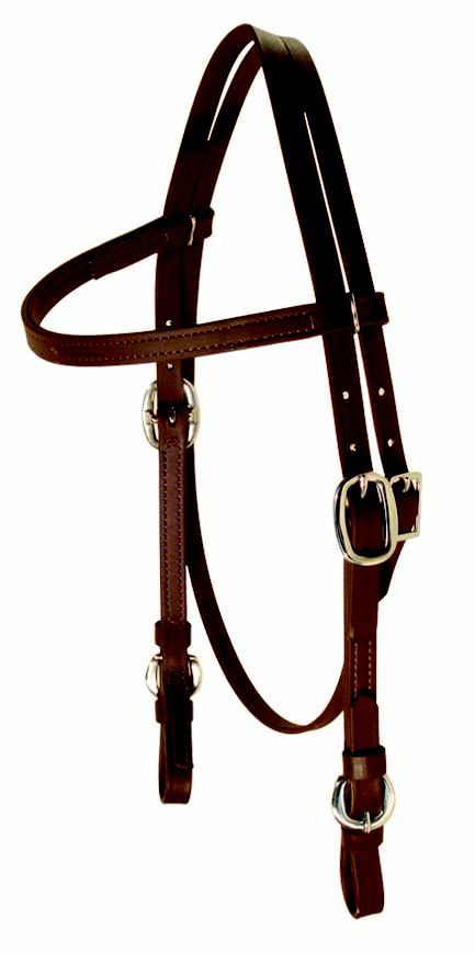 Load image into Gallery viewer, Berlin Beta Biothane Browband Headstall with Buckle Cheeks
