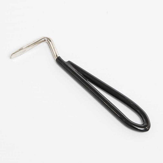 Partrade Formed Wire Hoof Pick with Vinyl Covered Handle - Black