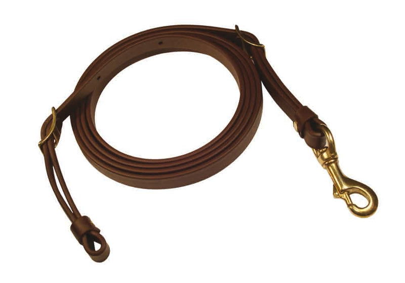 Load image into Gallery viewer, Berlin Beta Biothane Roper Reins - 1/2"X8'

